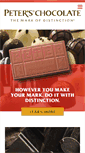 Mobile Screenshot of peterschocolate.com